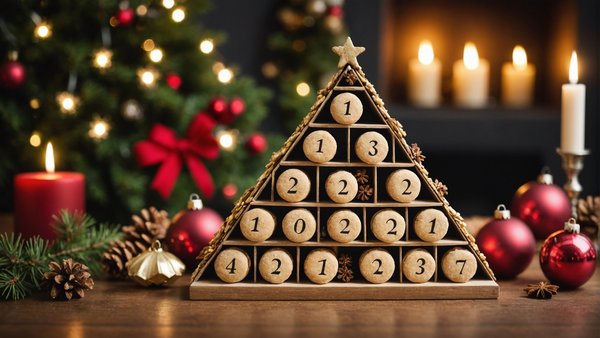 Un calendrier de l'avent gourmand et festif